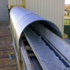 Продольно гнутый профнастил для укрытий конвейеров