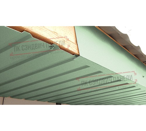 Планка карнизного свеса 200х30х2000 Norman ПЭ-6019-0.5