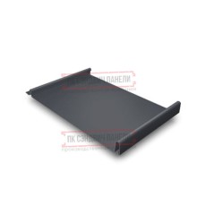 Кликфальц GL 0,5 Quarzit Pro Matt RAL7024 мокрый асфальт с пленкой на замках