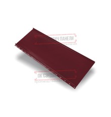 Кликфальц mini 0,5 Velur RAL3005 красное вино с пленкой на замках