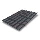 Металлочерепица Классик RAL7024 Drap-0,45