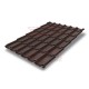 Металлочерепица Классик RAL8017 Rooftop Matte-0,5