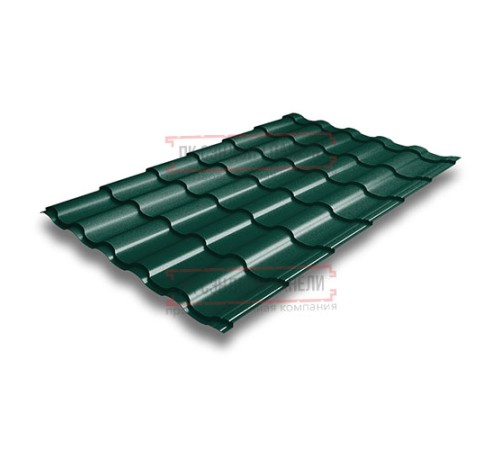 Металлочерепица Кредо RAL6005 Drap-0,45