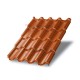 Металлочерепица Монтерроса-S Copper/Copper AGNETA-20-0.5