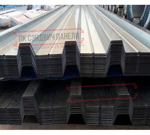 Профнастил нержавеющий НС57 0.7 AISI 430