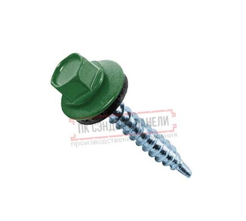 Саморезы 5,5х25 RAL 6002