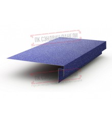 Планка карнизного свеса сложная 250х50х2000 PURMAN-Citrine-0.5
