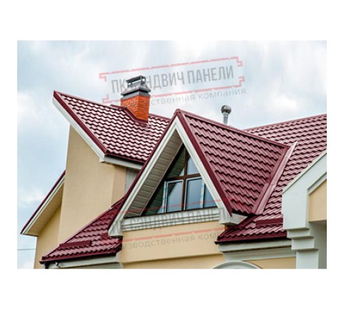 Планка ендовы верхняя 76х76х2000 Norman Ral3005-0.5