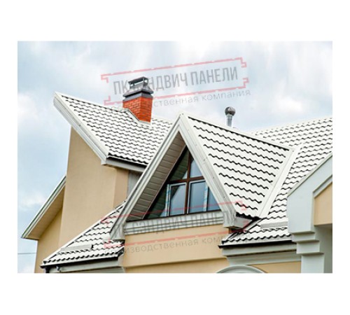 Планка ендовы верхняя 76х76х2000 ПЛ-9010-0.5