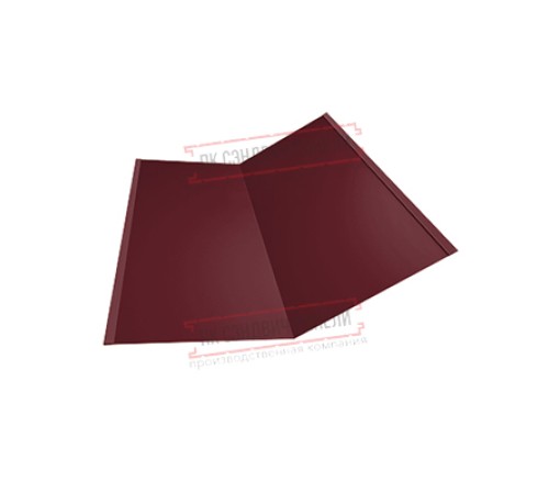 Планка ендовы нижняя 298х298х2000 Norman Ral3005-0.5