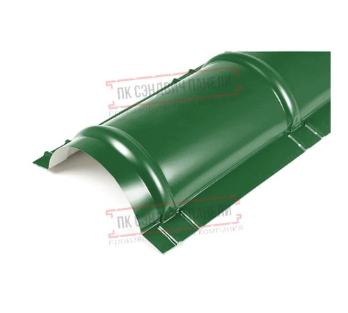 Планка конька круглого R110х2000 ПЭ-6002-0.5