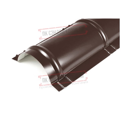 Планка конька круглого R110х2000 Viking E-8017-0.5