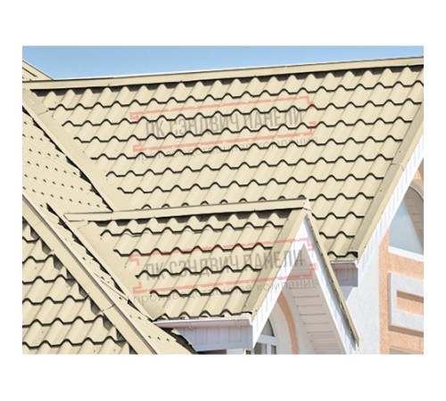 Планка конька плоского 150х150х2000 ПЭ-1015-0.45