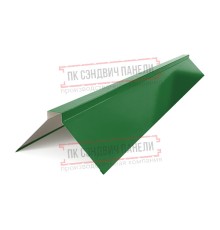 Планка конька плоского 190х190х2000 ПЭ-6002-0.45