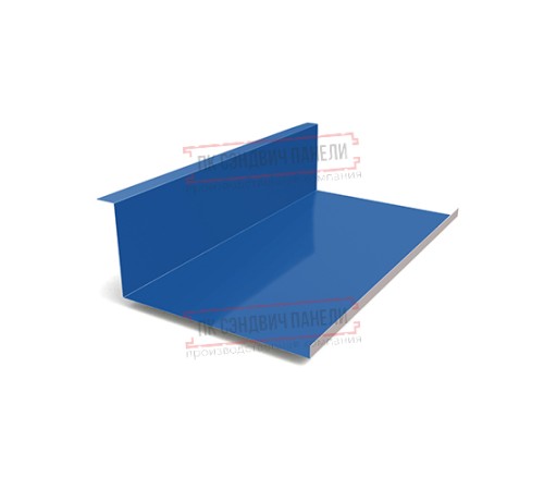 Планка примыкания нижняя 250х122х2000 Norman ПЭ-5005-0.5