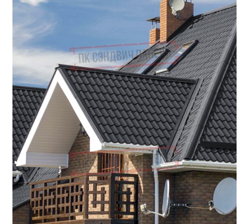 Планка угла наружного 115х115х2000 Norman ПЭ-7024-0.5