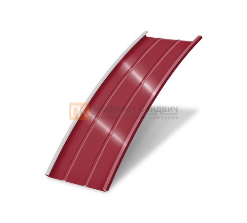 Продольно гнутый фальц профилированный 0,45 RAL 3003 Полиэстер