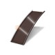 Продольно гнутый фальц гладкий 0,5 RR 887 GreenCoat Pural