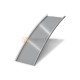 Продольно гнутый фальц гладкий 0,7 RAL 7004 Полиэстер