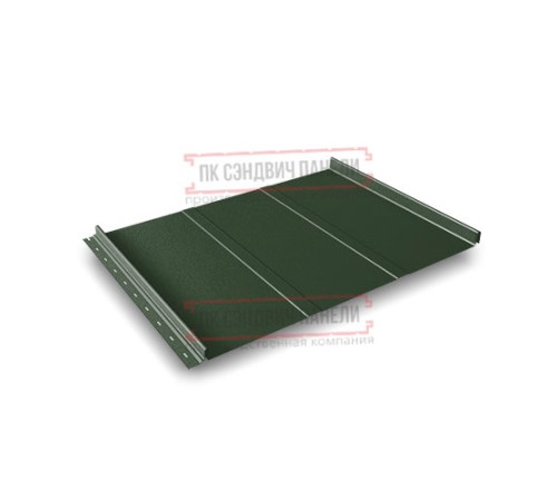 Кликфальц Line 0,5 GreenCoat PuRALBT,matt RR11 темно-зеленый с пленкой на замках