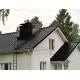 Кликфальц GL 0,5 Rooftop Matte RAL9005 черный с пленкой