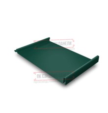 Кликфальц 0,5 Satin Мatt RAL6005 зеленый мох с пленкой на замках