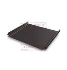 Кликфальц Pro 0,5 Velur RR32 темно-коричневый с пленкой на замках