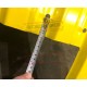 Продольно гнутый профнастил для укрытий конвейеров МП10ПГ-1200, 0,9, нержавеющий
