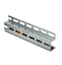 Z-образный профиль перфорированный К241 62x32x3000-2,0 мм, оцинкованный