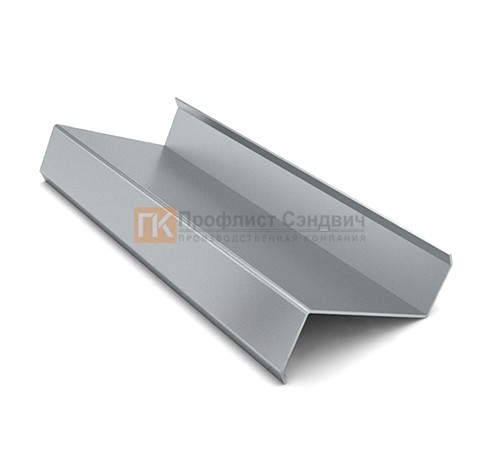 Z-образный профиль 150x50x3000-4,0 мм, оцинкованный