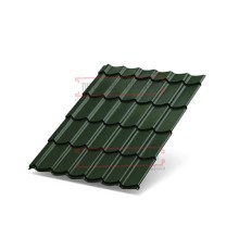 Металлочерепица Ламонтерра X RAL6007 Viking E-0.5