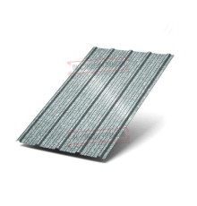 Профнастил ММ35-1000 оцинкованный-0.5