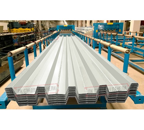 Профилированный лист Н60-845, Полиэстер RAL-9003-0.65