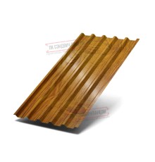 Профнастил С44-1000 ECOSTEEL_T-ЗолотойДуб-0.5