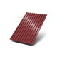Профилированный лист C21х1000 Norman RAL3011-0.5
