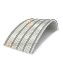 Сэндвич-панели арочные с пенополистиролом, ширина 1200 мм, толщина 120 мм, 0.5/0.5, RAL9002