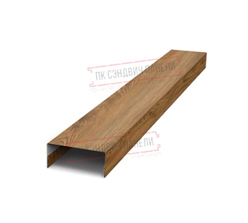 Крепежная планка нижняя Texas 0,45 Print Elite Antique Wood