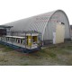 Профнастил H112ПГ-0.75, для бескаркасных ангаров, Полиэстер RAL 7004
