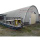 Профнастил H112ПГ-0.65, для бескаркасных ангаров, Полиэстер RAL 9006.